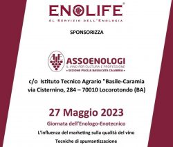 Enolife: Sponsor dell'evento dell'Enologo a Locorotondo!