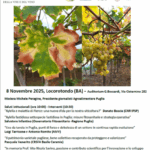 "Xilella fastidiosa, una minaccia concreta per la viticoltura Mediterranea"